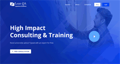 Desktop Screenshot of leanqa.com